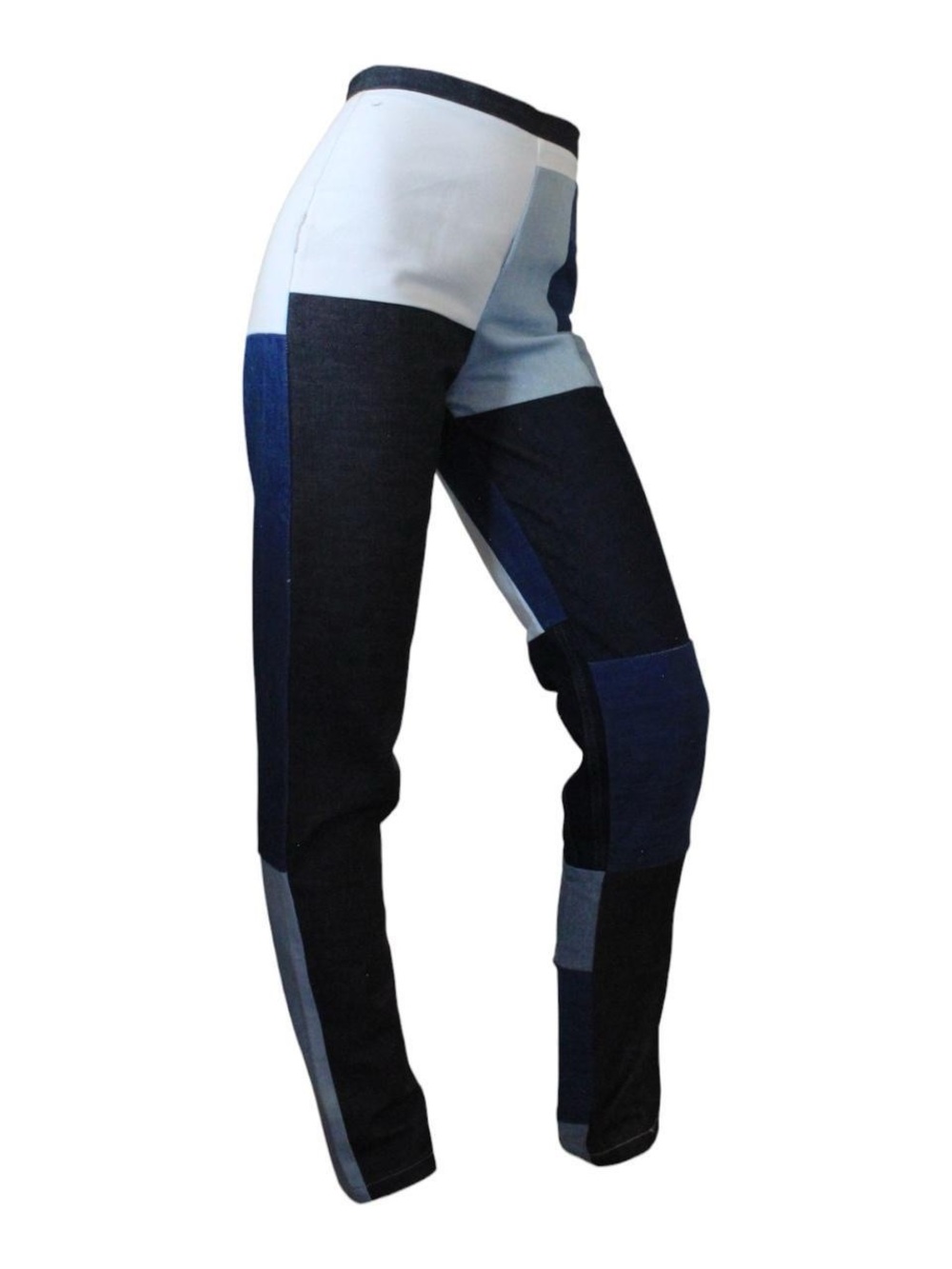 Upcycled patchwork jeans - Picture 4 of 6